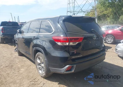 2018 Toyota Highlander Limited из США, поврежденный, VIN 5TDDZRFH6JS833860